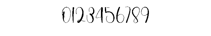 Shnoopy Font OTHER CHARS