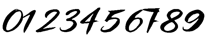 Shock Rumble Font OTHER CHARS