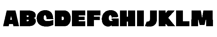 Shokupan Font UPPERCASE