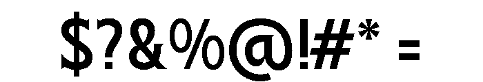 Sholes Font OTHER CHARS