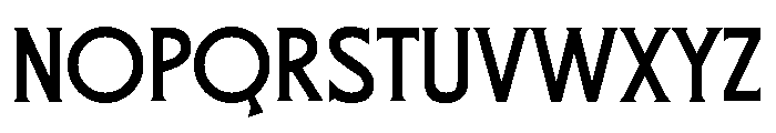 Sholes Font UPPERCASE