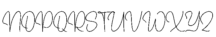Sholinghur Font UPPERCASE