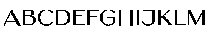 Shoore Font UPPERCASE