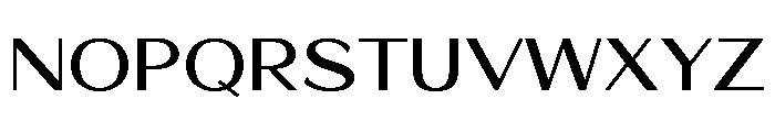 Shoore Font UPPERCASE