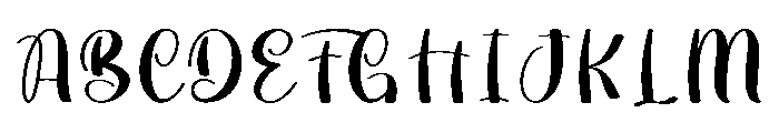 Shooter Teacher Font UPPERCASE