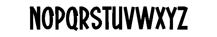Shooting Star1 Font LOWERCASE