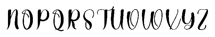 Shop Bakery Font UPPERCASE
