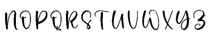 Shopie Signature Font UPPERCASE
