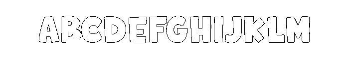 ShopingCkeotsOutline Font UPPERCASE