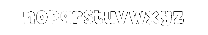 ShopingCkeotsOutline Font LOWERCASE