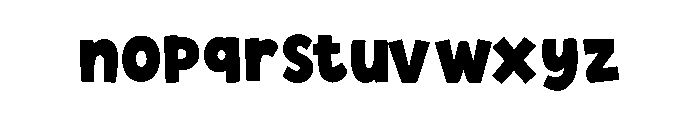 ShopingCkeots Font LOWERCASE