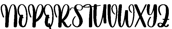 Shopping Christmas Font UPPERCASE