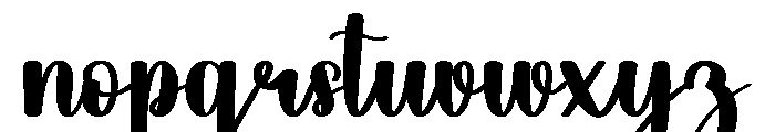 Shopping Christmas Font LOWERCASE