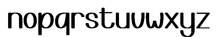 Shopping Paradise Font LOWERCASE
