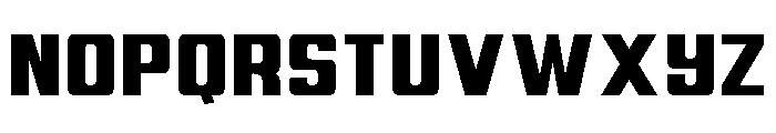 Short Beach Font LOWERCASE