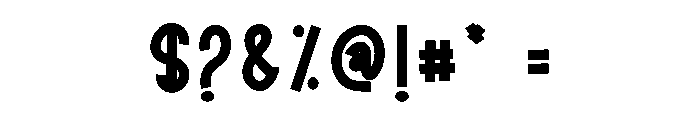 Short Note1 Font OTHER CHARS