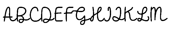 Shortcake Strawberry Script Font UPPERCASE