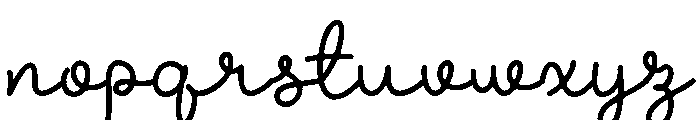 Shortcake Strawberry Script Font LOWERCASE
