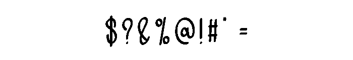 Shorthand Beach Font OTHER CHARS