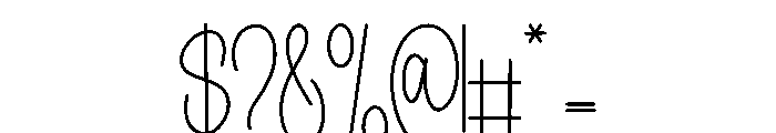 Shoulmate Font OTHER CHARS