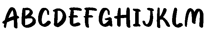 Shout Louder Font UPPERCASE