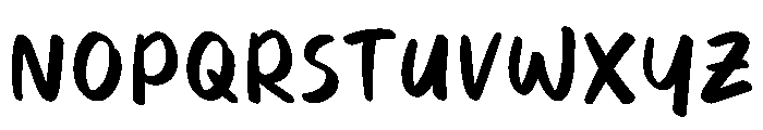 Shout Louder Font UPPERCASE