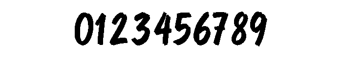 Shred Script Font OTHER CHARS