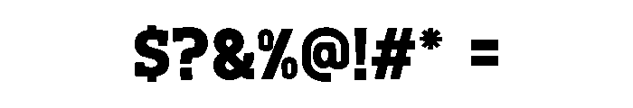Shusha Font OTHER CHARS