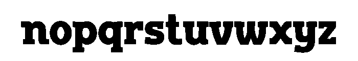 Shusha Font LOWERCASE