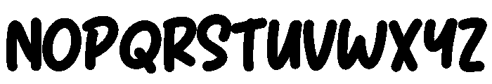 Shushi Font LOWERCASE