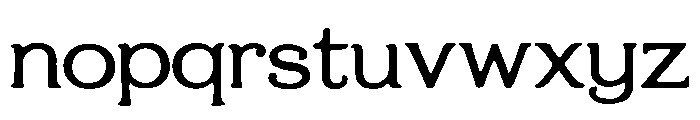 Shy_Fox Font LOWERCASE