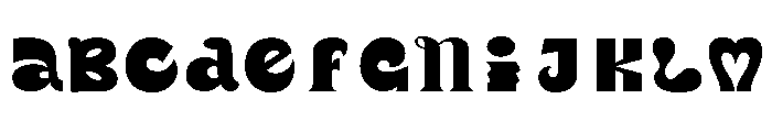 Shyim Regular Font UPPERCASE