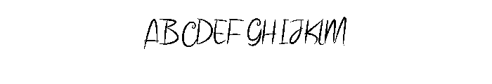 Shyla Christmast Font UPPERCASE