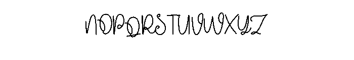 Shyrly Quality Font UPPERCASE