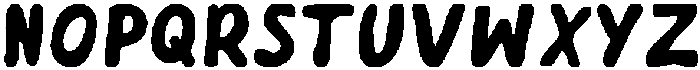 SHAKALA Bold otf (700) Font LOWERCASE