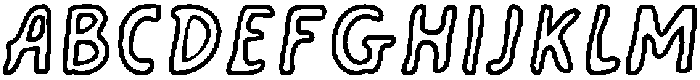SHAKALA Outline otf (400) FONT