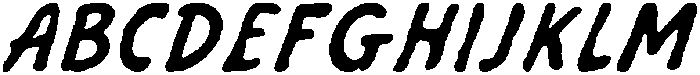 SHAKALA Regular otf (400) Font UPPERCASE