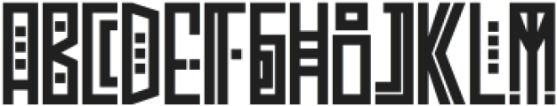 SHAMANS-Regular otf (400) Font UPPERCASE