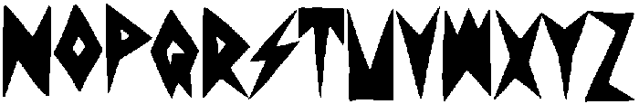 SHARP Regular otf (400) Font UPPERCASE