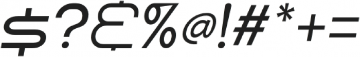 SHARY italic Medium otf (500) Font OTHER CHARS