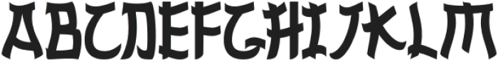 SHIMA-Regular otf (400) Font UPPERCASE