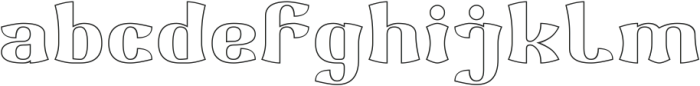 SHINE BRIGHTLY-Hollow otf (400) FONT