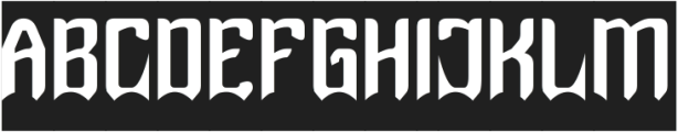 SHINOBI-Inverse otf (400) Font UPPERCASE