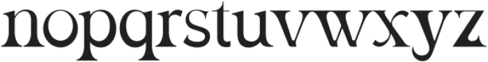 SHORTAGES Regular otf (400) Font LOWERCASE