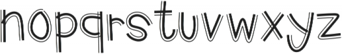SHUIMU Doubleline ttf (400) Font LOWERCASE