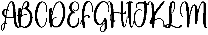 Shabby Regular otf (400) Font UPPERCASE