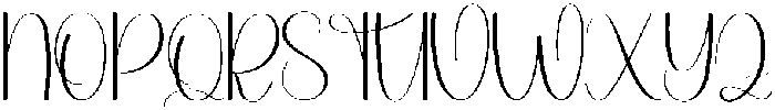 Shabby Regular otf (400) Font UPPERCASE