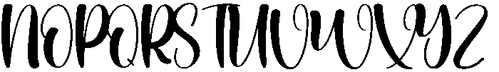Shabby Regular otf (400) Font UPPERCASE