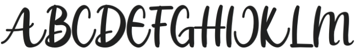 Shabellio Regular otf (400) Font UPPERCASE