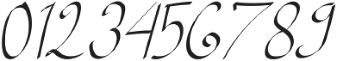 Shabrina-Italic otf (400) Font OTHER CHARS